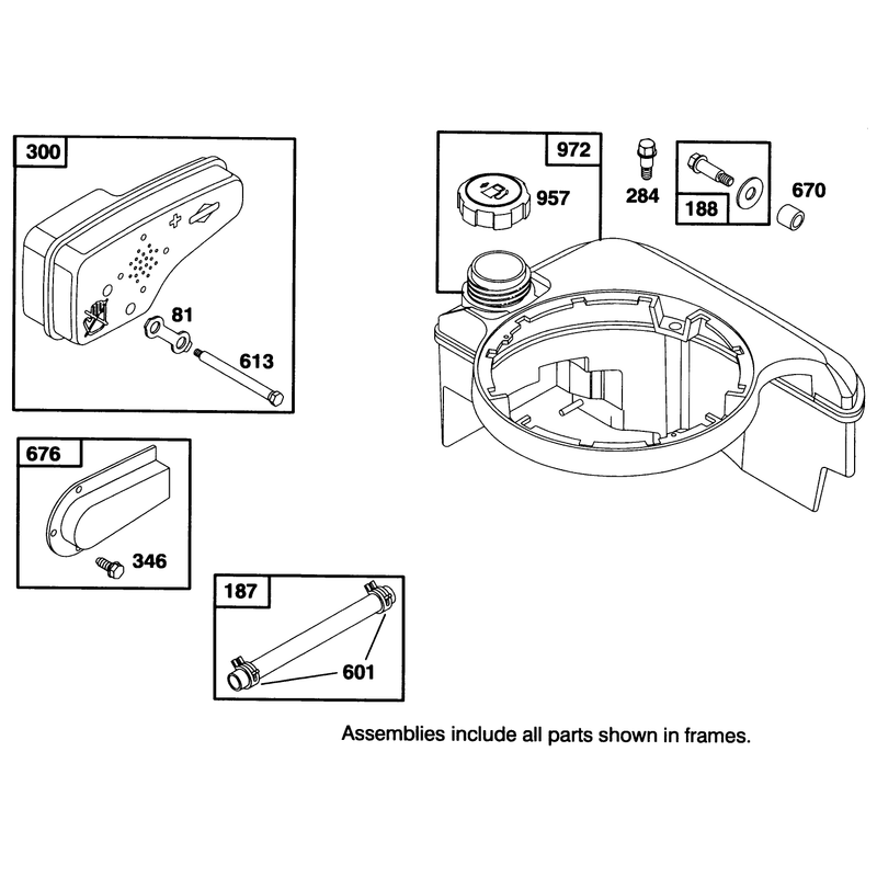 Engine Briggs and Stratton Model 127802-0513-21
