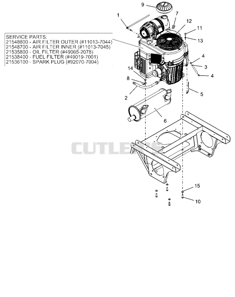 Engine - Kawasaki FX921