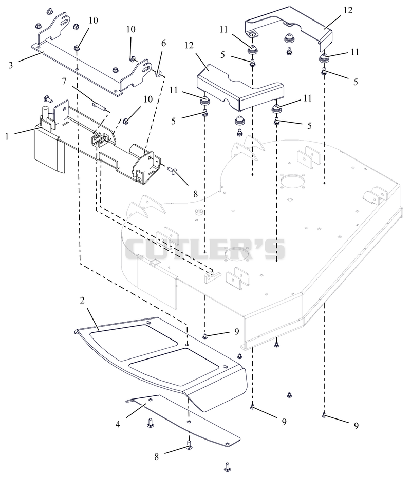 Discharge Chute and Belt Guards - 36"