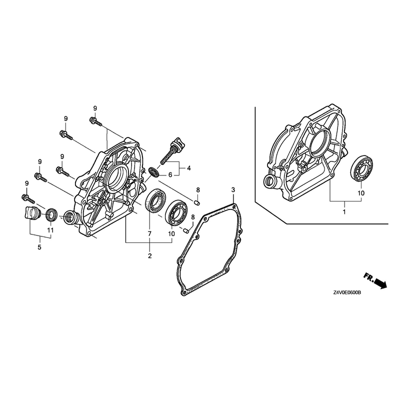 CRANKCASE COVER