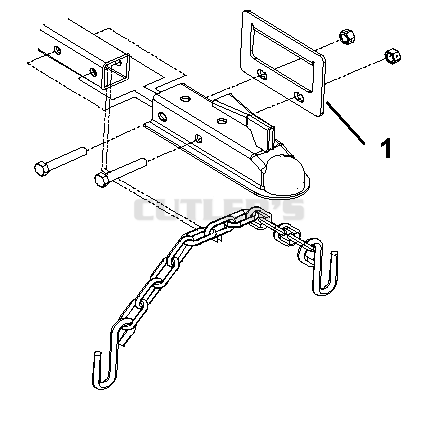 Accessories - Draw Bar Handle Kit 71702100