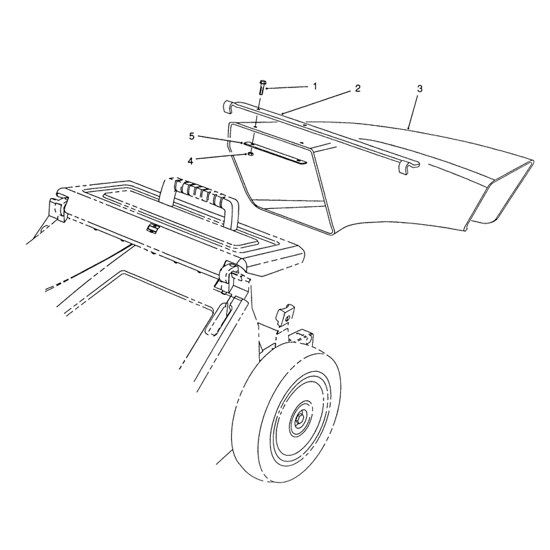 Side Discharge Chute Model No. 59112 (optional)