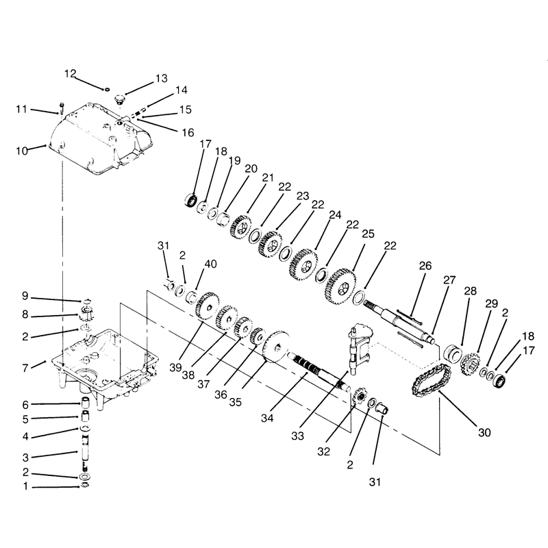 Peerless Transmission Model No 700-039