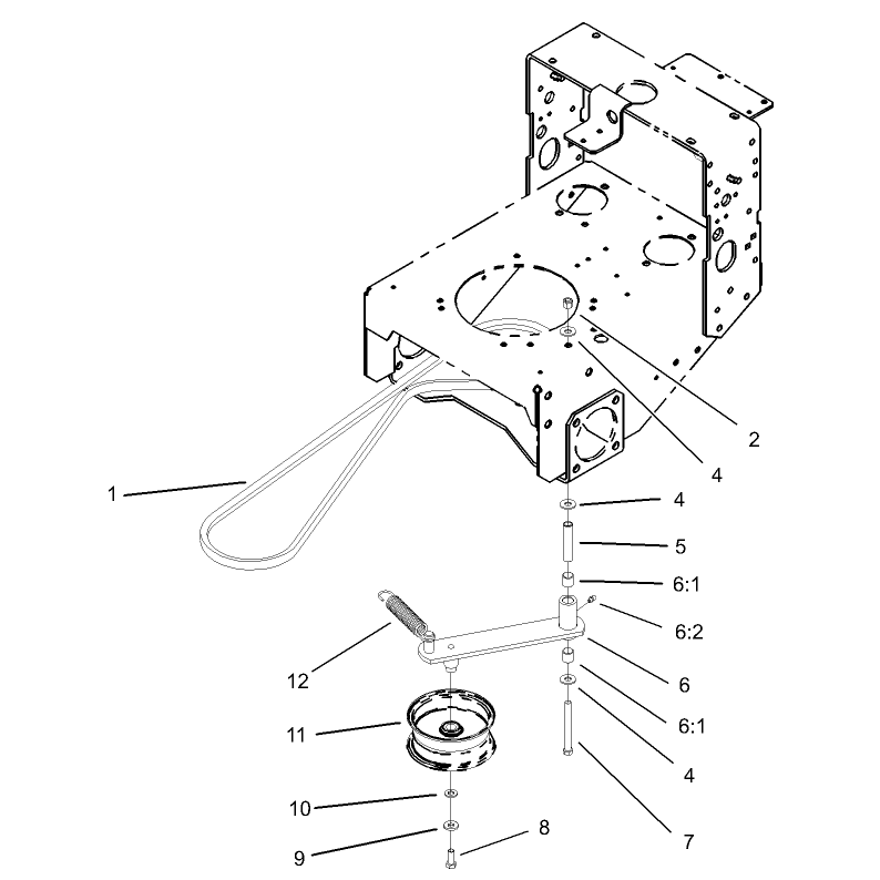 Drive Belt and Tensioner Assembly