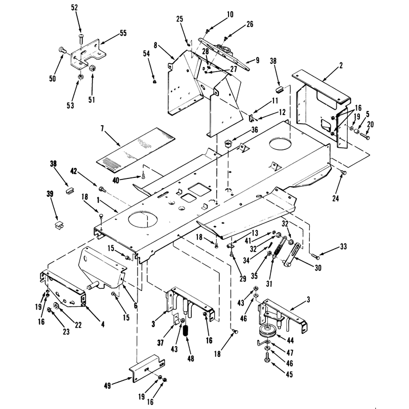 Frame, Sheet Metal And Covers