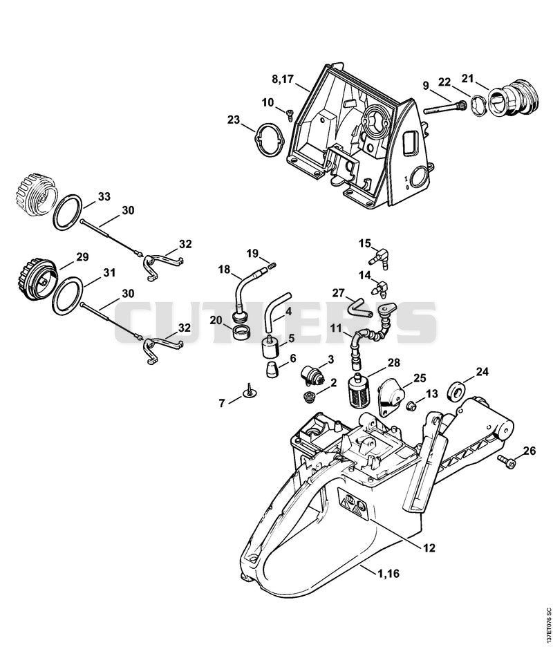 Tank housing