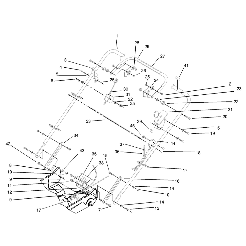 Handle and Control Assembly