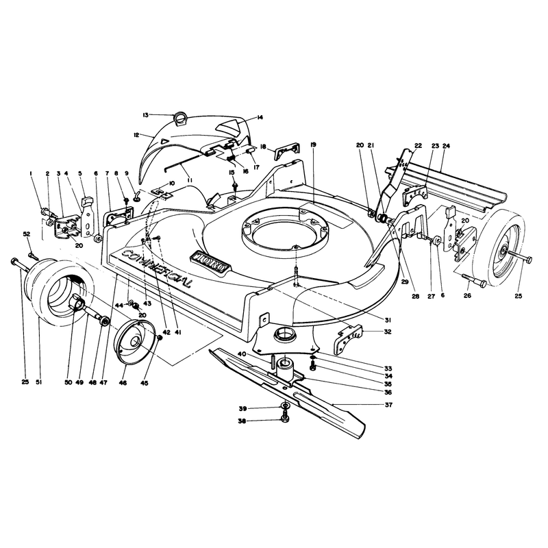 Housing and Wheel Assembly