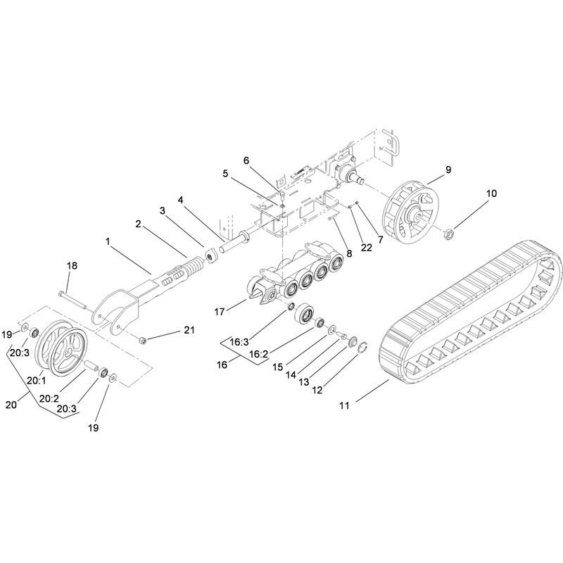 Track and Traction Assembly