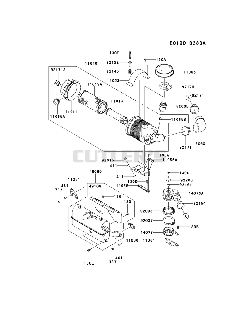 AIR-FILTER/MUFFLER
