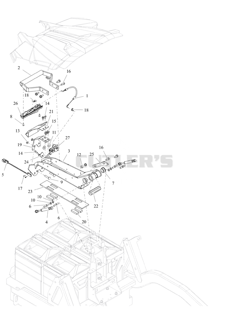 Battery Hold Down And Latch Assembly (Continued)