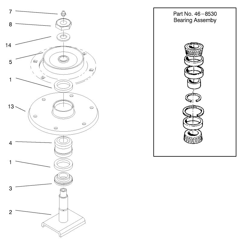Spindle Housing Assembly No 27-0870