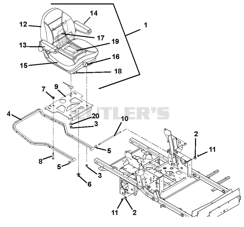 Seat And Hood Frame