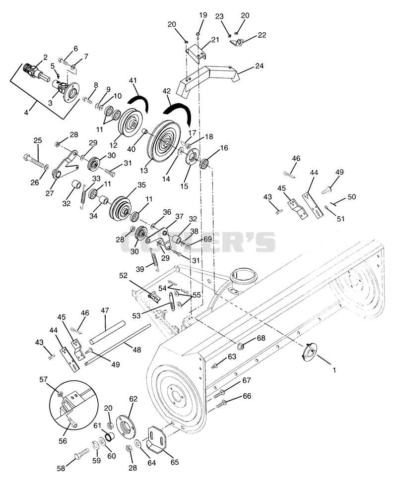 Pulleys, Bearings & Sheaves