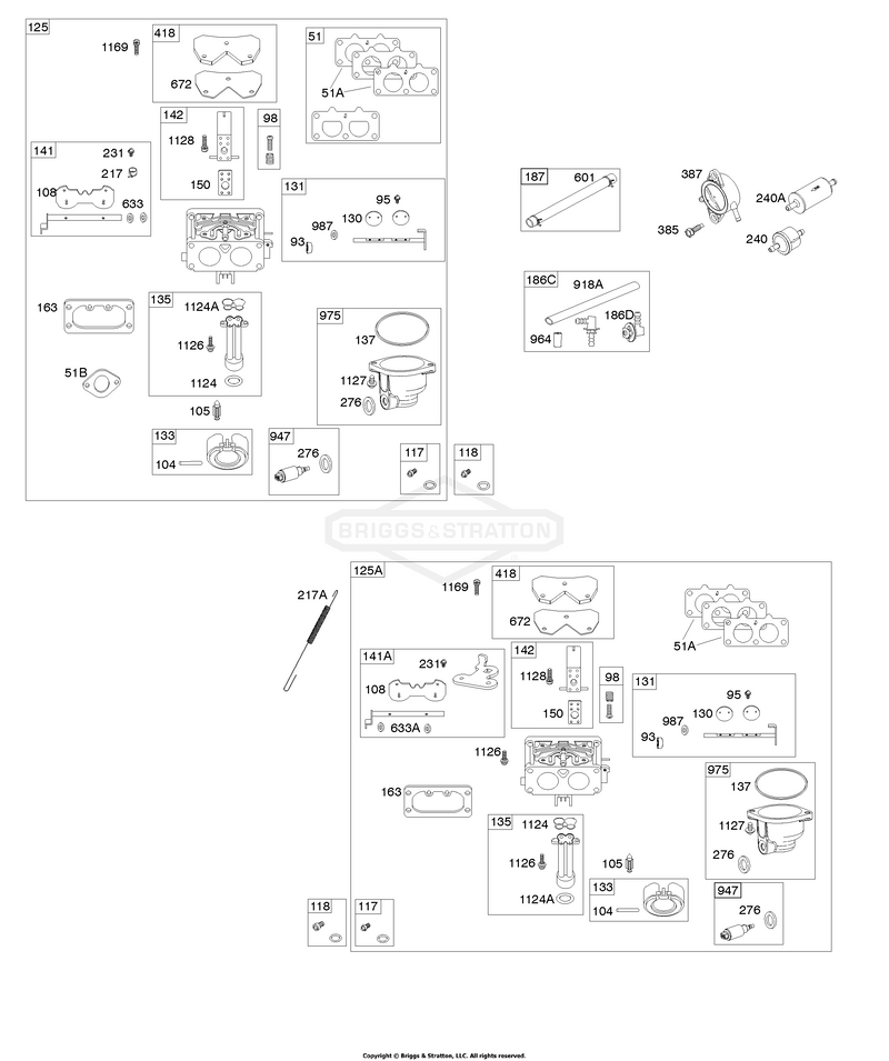 Carburetor, Fuel Supply