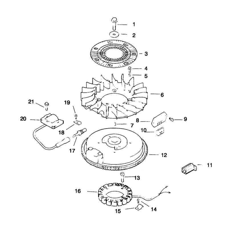 Engine Kohler Model No Cv14 T 1412