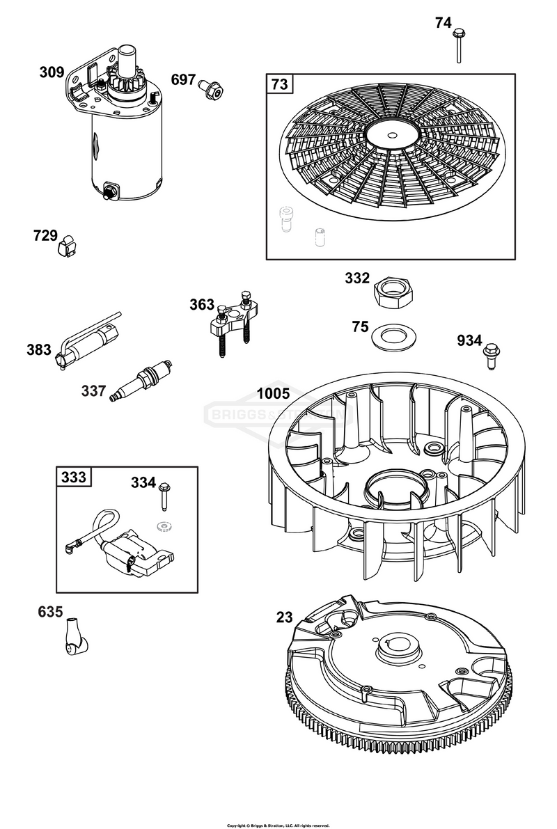 Flywheel, Ignition, and Starter Group