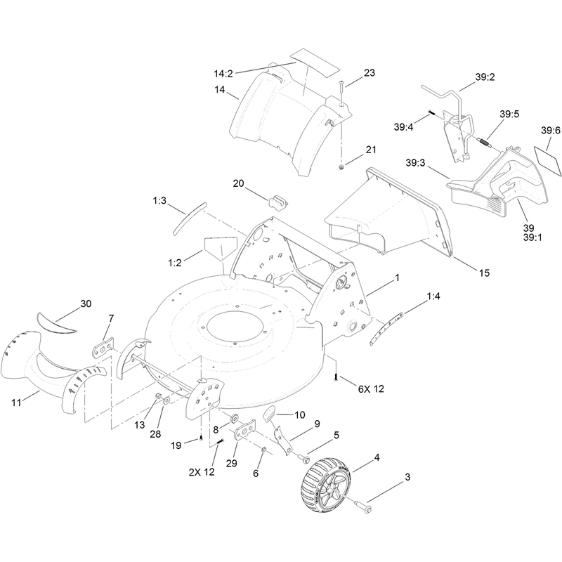 Housing and Rear Cover Assembly