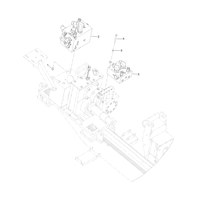 Thrust Manifold and Rotary Relief Manifold Assembly