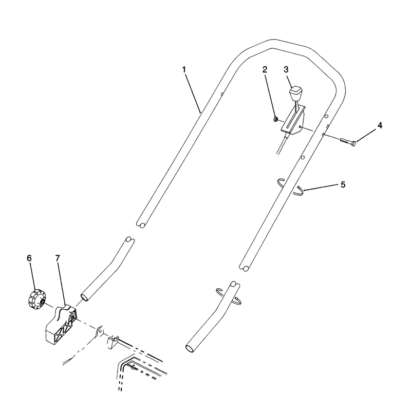 Hp Handle Assembly Model No 20900 Only