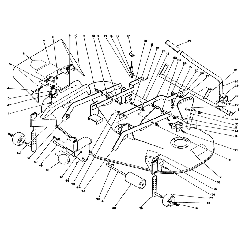 Deck and Lift Assembly
