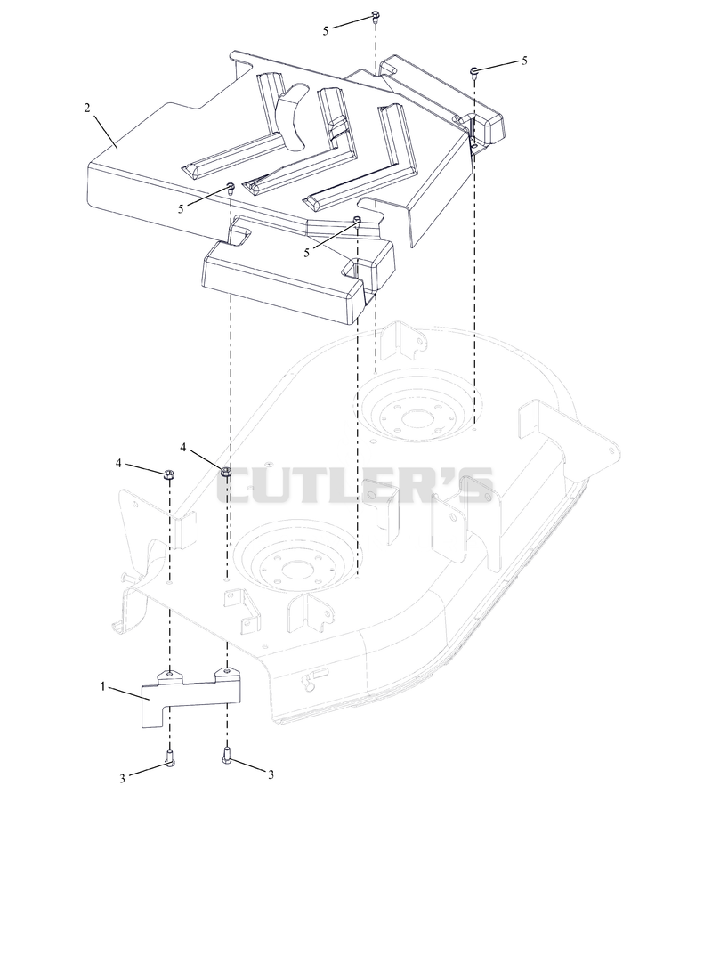 Belt Guard and Baffle - 34"