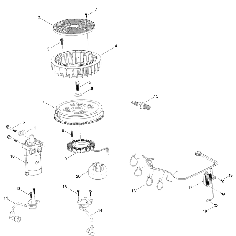 Ignition and Electrical Assembly