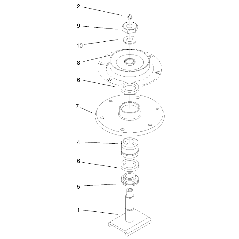 Spindle Housing Assembly No 27-0870