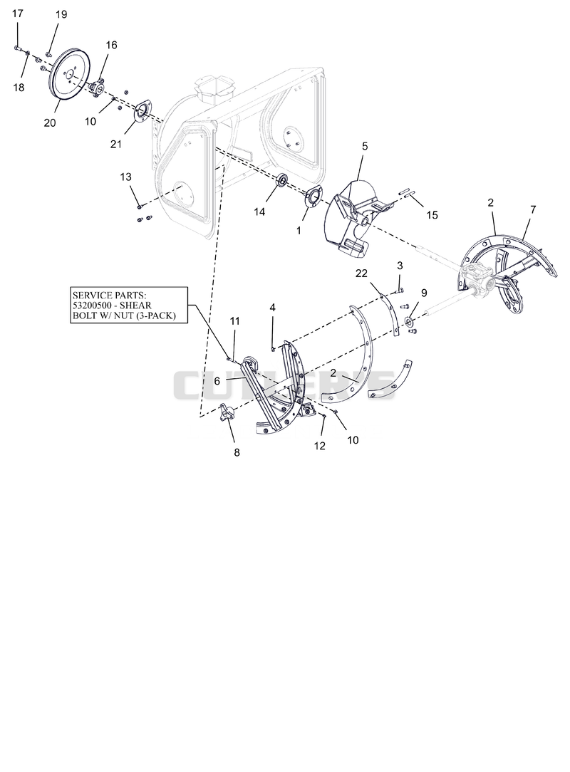 Auger and Impeller