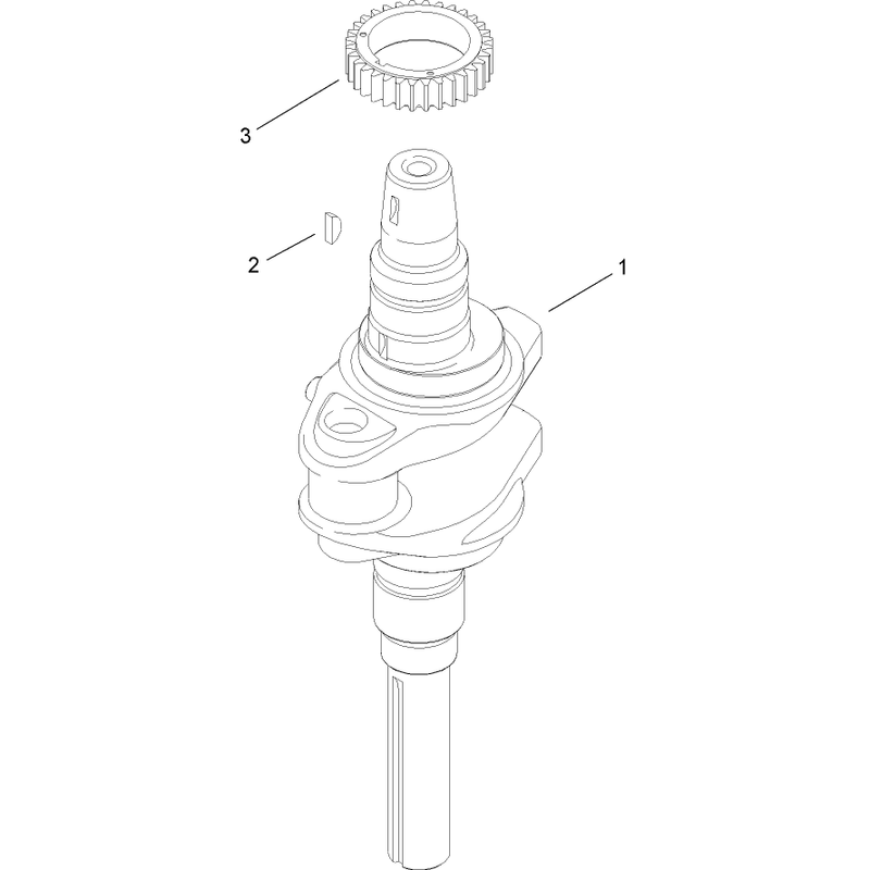Crankshaft Assembly Kohler SV540-0019