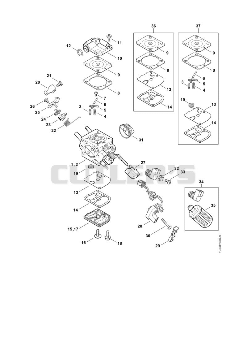 Carburetor 1141/30, 1141/34