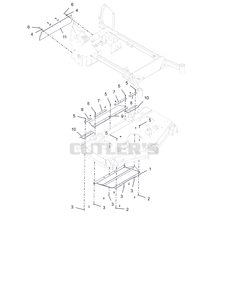 Discharge Chute - 52" - RD
