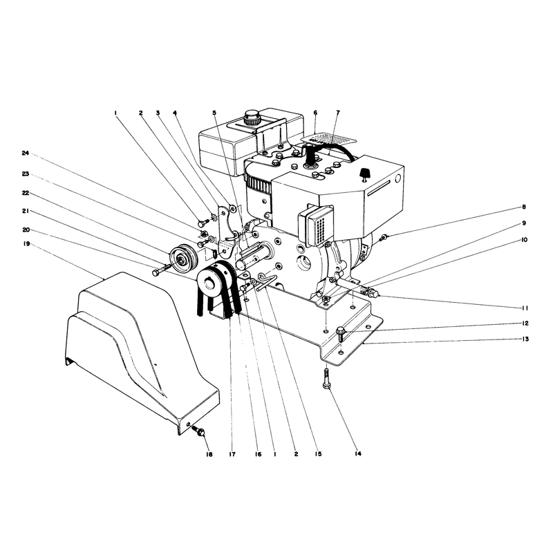 Engine Assembly (model No. 31677)