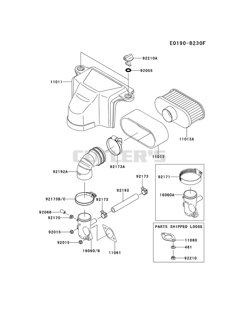 AIR-FILTER/MUFFLER