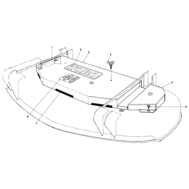 Cutting Unit Deck Cover S