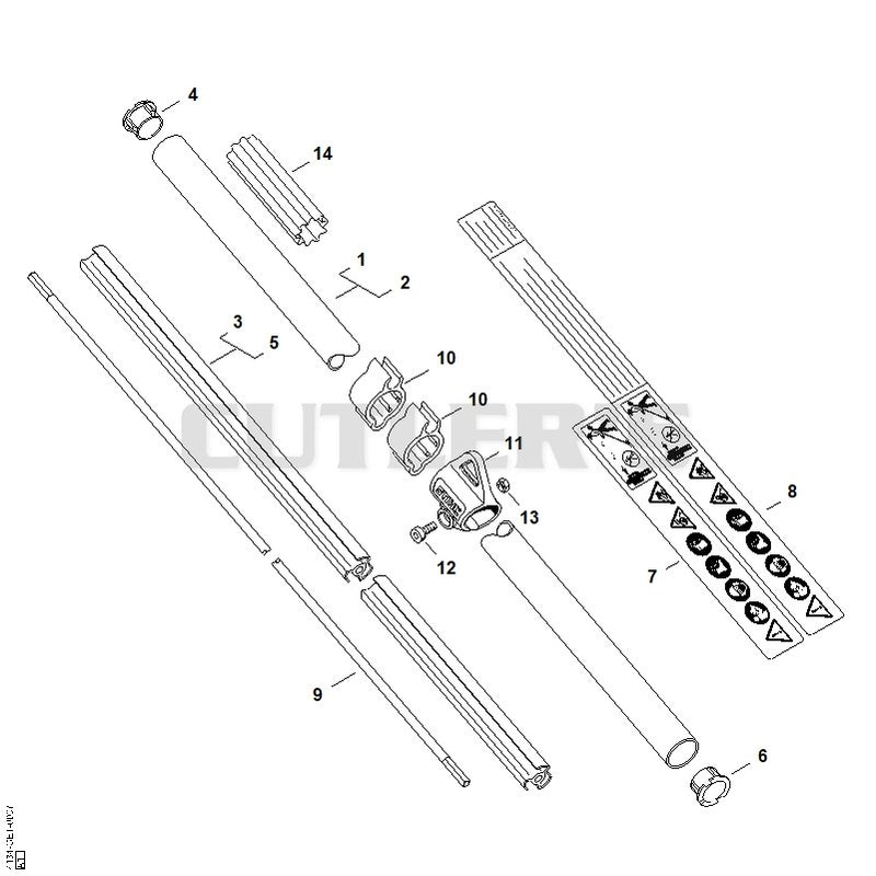 Drive tube assembly