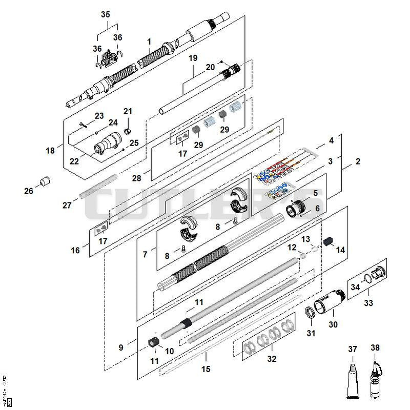 Drive tube assembly