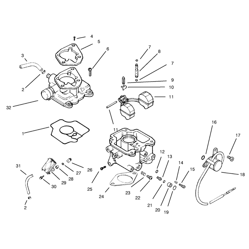 Carburetor and Fuel Pump