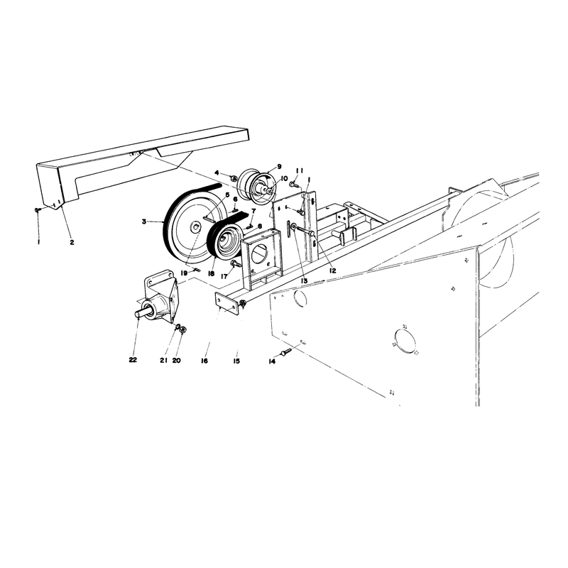 48in Snowthrower Model No 30570 Optional