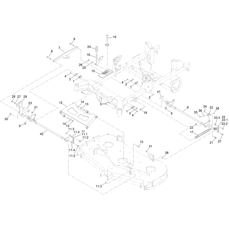 Deck Lift Assembly