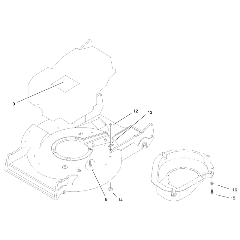 Engine and Clamp Assembly