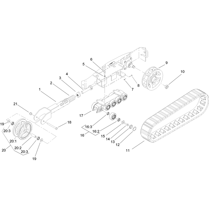 Track and Traction Assembly