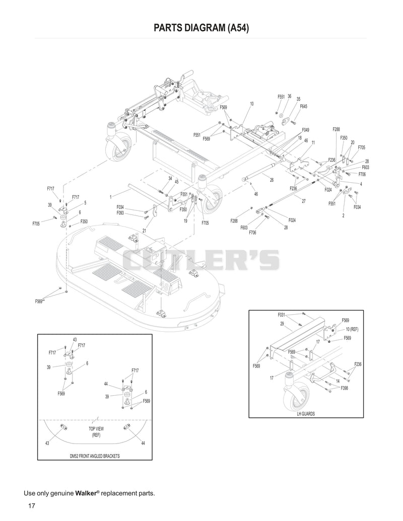A54 Parts Diagram