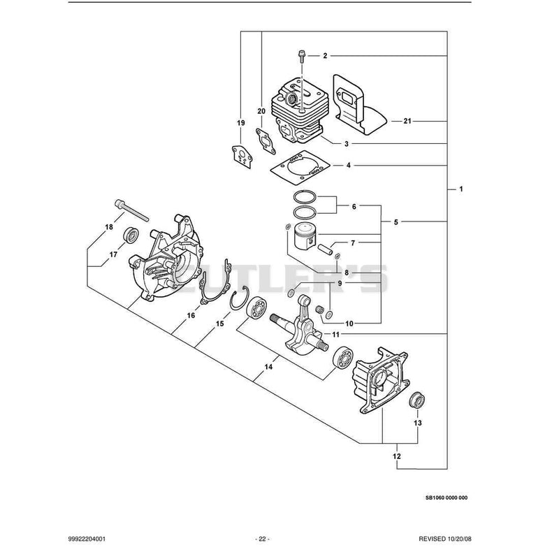 Engine, Short Block -- SB1060