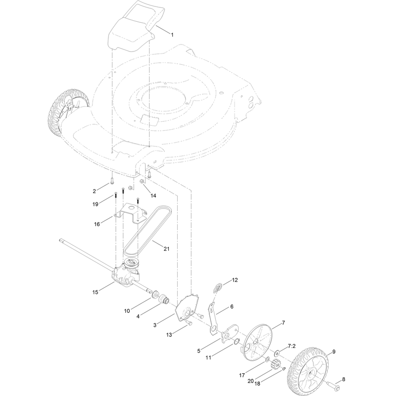 Transmission and Front Wheel Drive Assembly