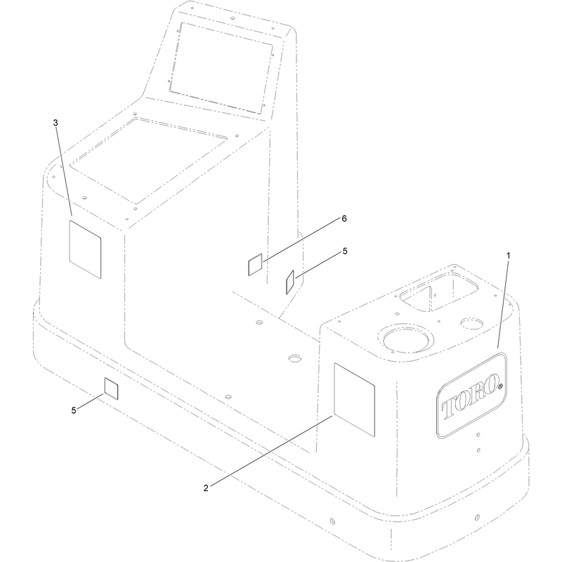 Operator Console Assembly No. 127-0900