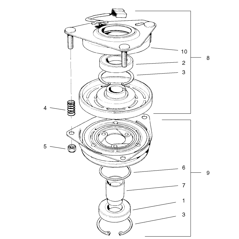Clutchbrake Assembly No 54-3200