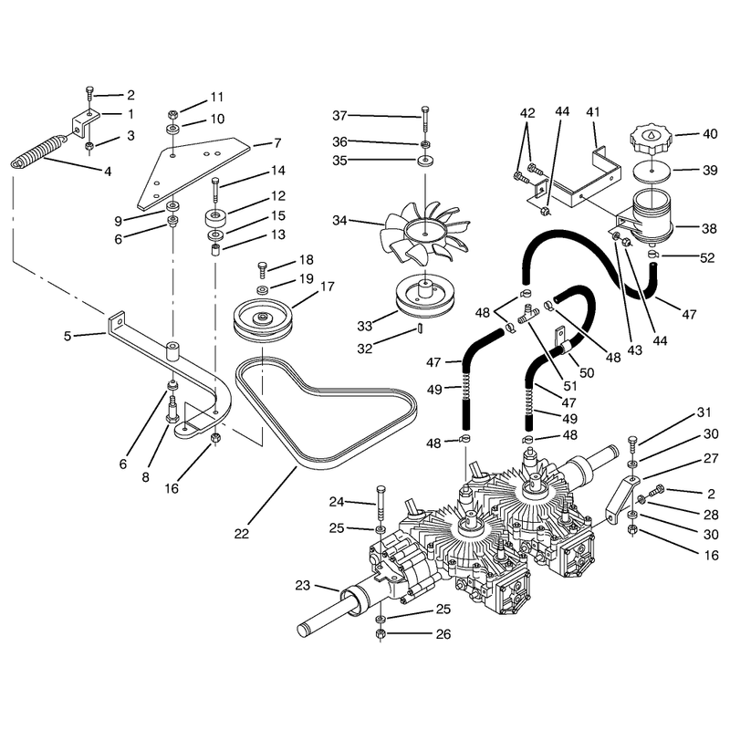 Transmission and Drive System Assembly