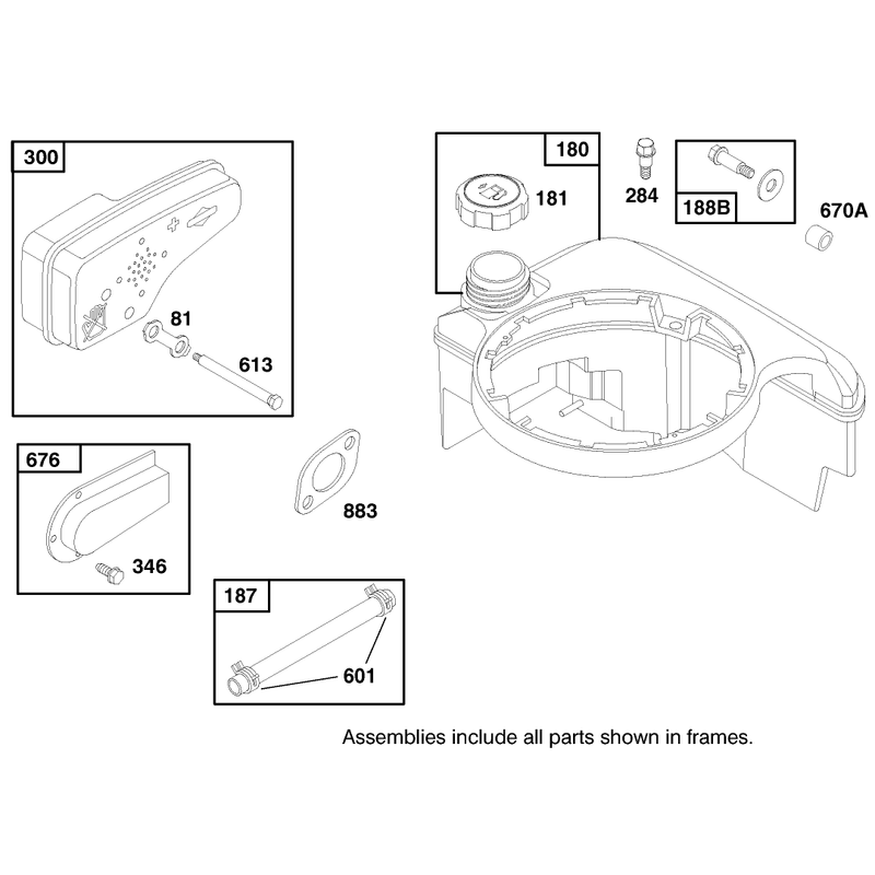 Engine Briggs and Stratton Model 12f802-0650-01
