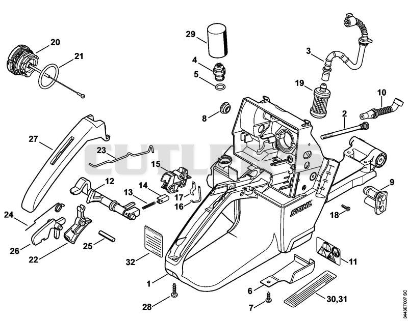 Tank housing